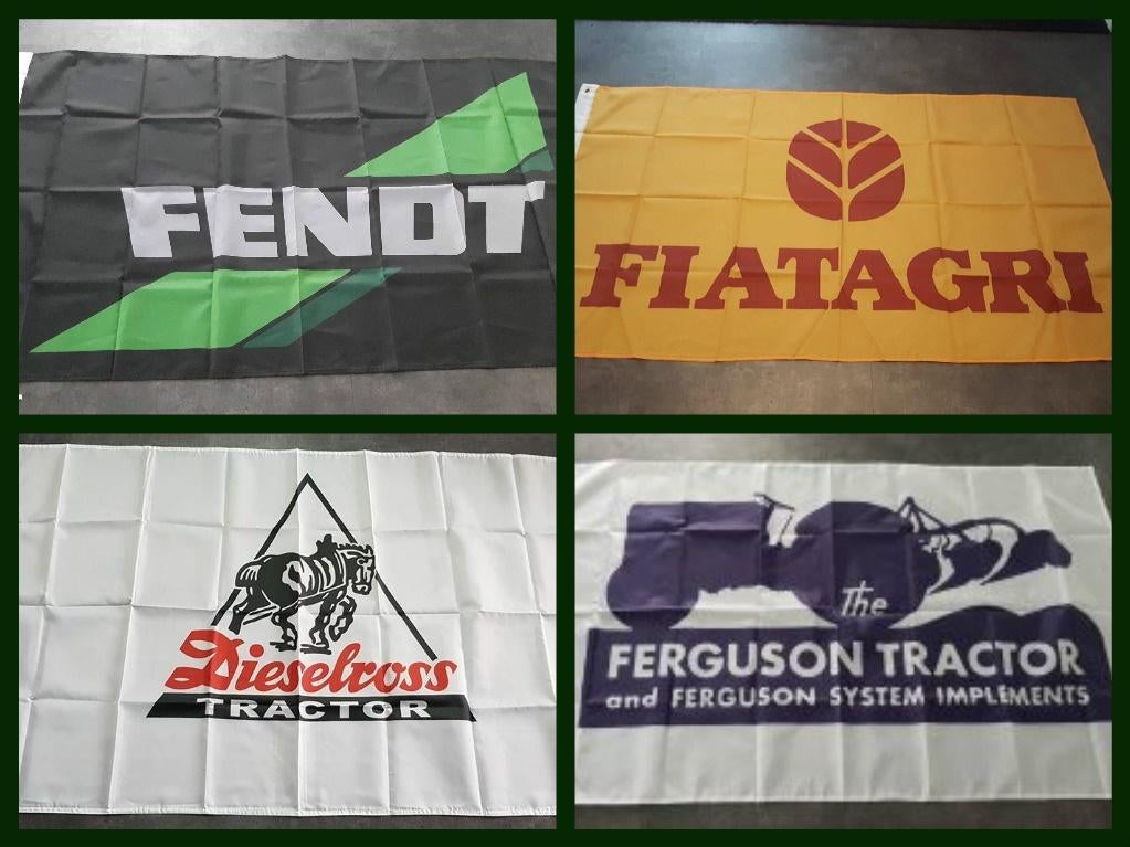 Drapeau de décoration publicitaire pour garage à tracteurs, Enlèvement ou Envoi, Neuf