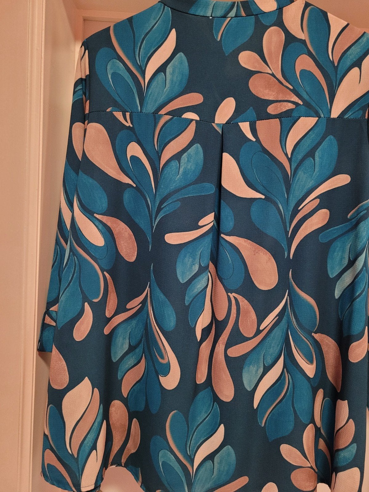blouse of tuniek maat 48 paprika. in uitstekende staat, Taille 46/48 (XL) ou plus grande, Enlèvement ou Envoi, Comme neuf, Multicolore