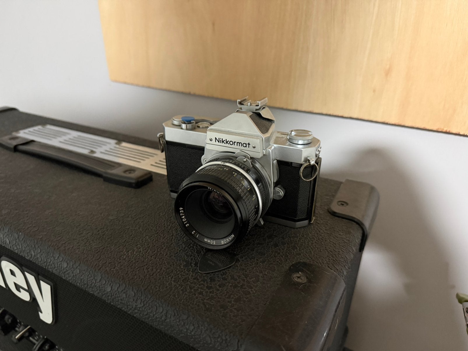 Nikon nikkormat FTN met nikkor 50mm lens, Audio, Tv en Foto, Ophalen of Verzenden, Gebruikt, Spiegelreflex, Nikon