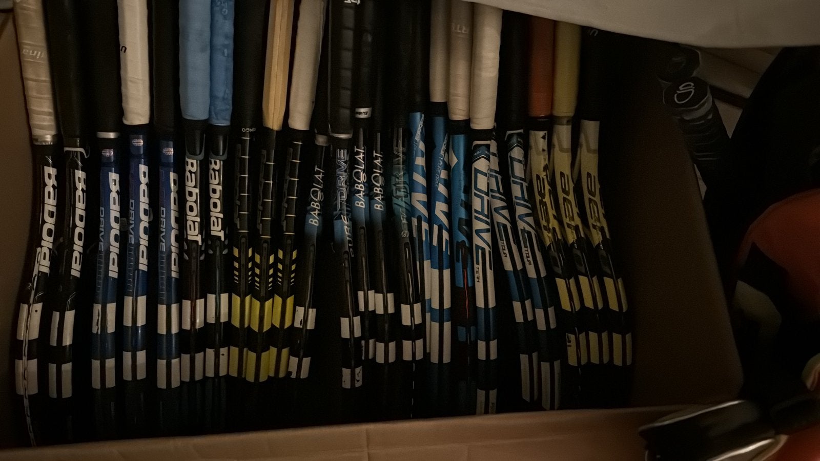 Tennisracket van Babolat, Sport en Fitness, Ophalen of Verzenden, Zo goed als nieuw, Racket, Babolat
