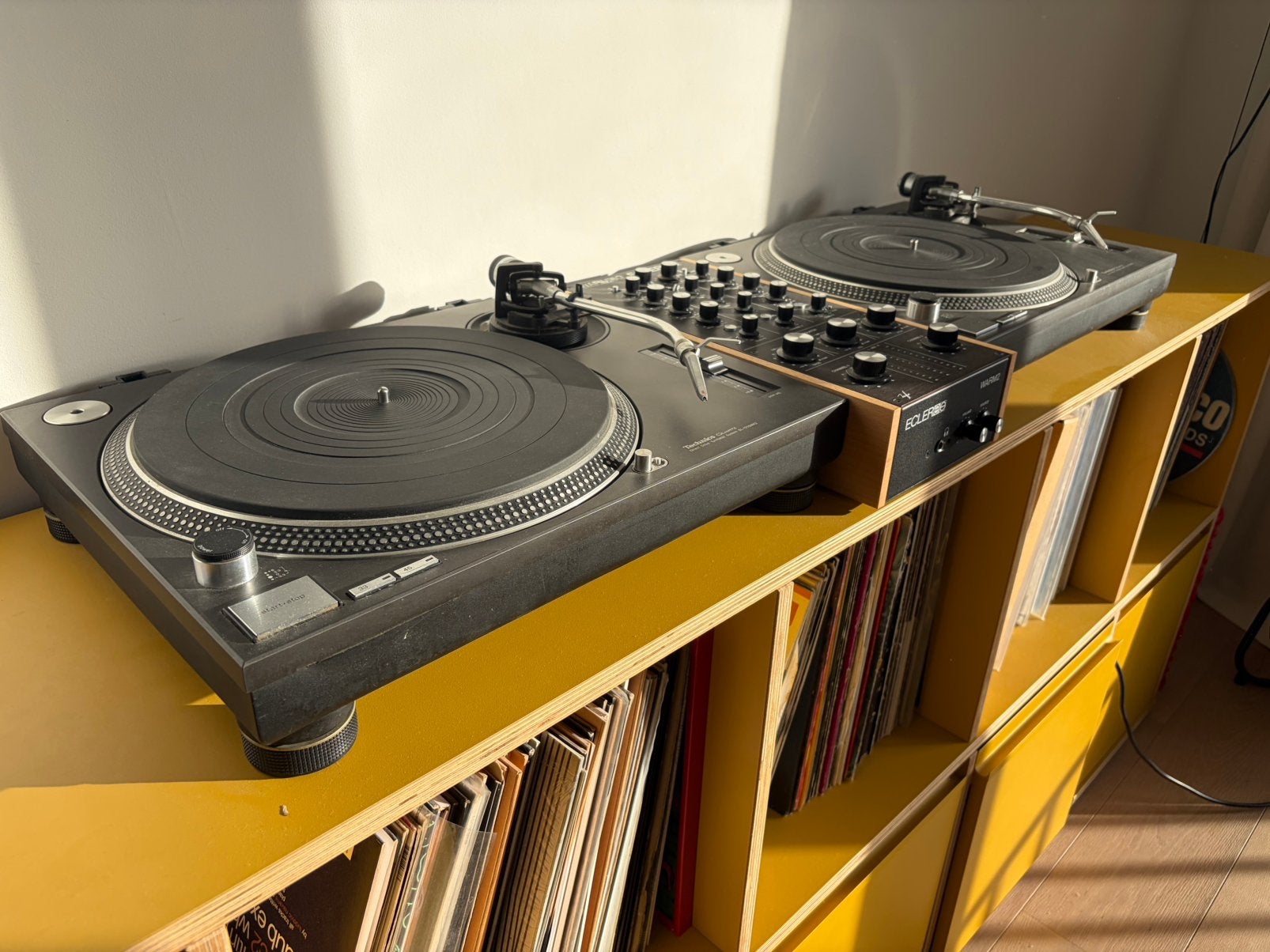 Technics SL1210 MK2  x 2 incl. Concorde naalden en stofkap, Muziek en Instrumenten, Ophalen, Gebruikt, Technics