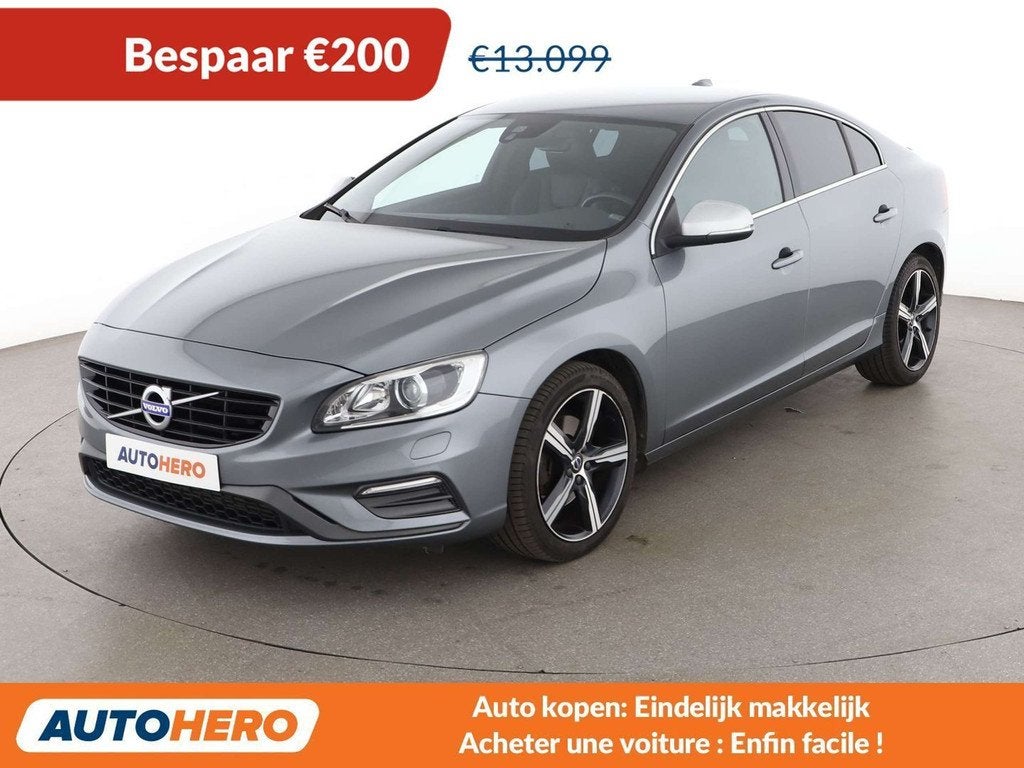 Volvo S60 2.0 D4 Momentum (année de construction 2017), Autos, Volvo, Argent ou Gris, Achat, 4 portes, S60
