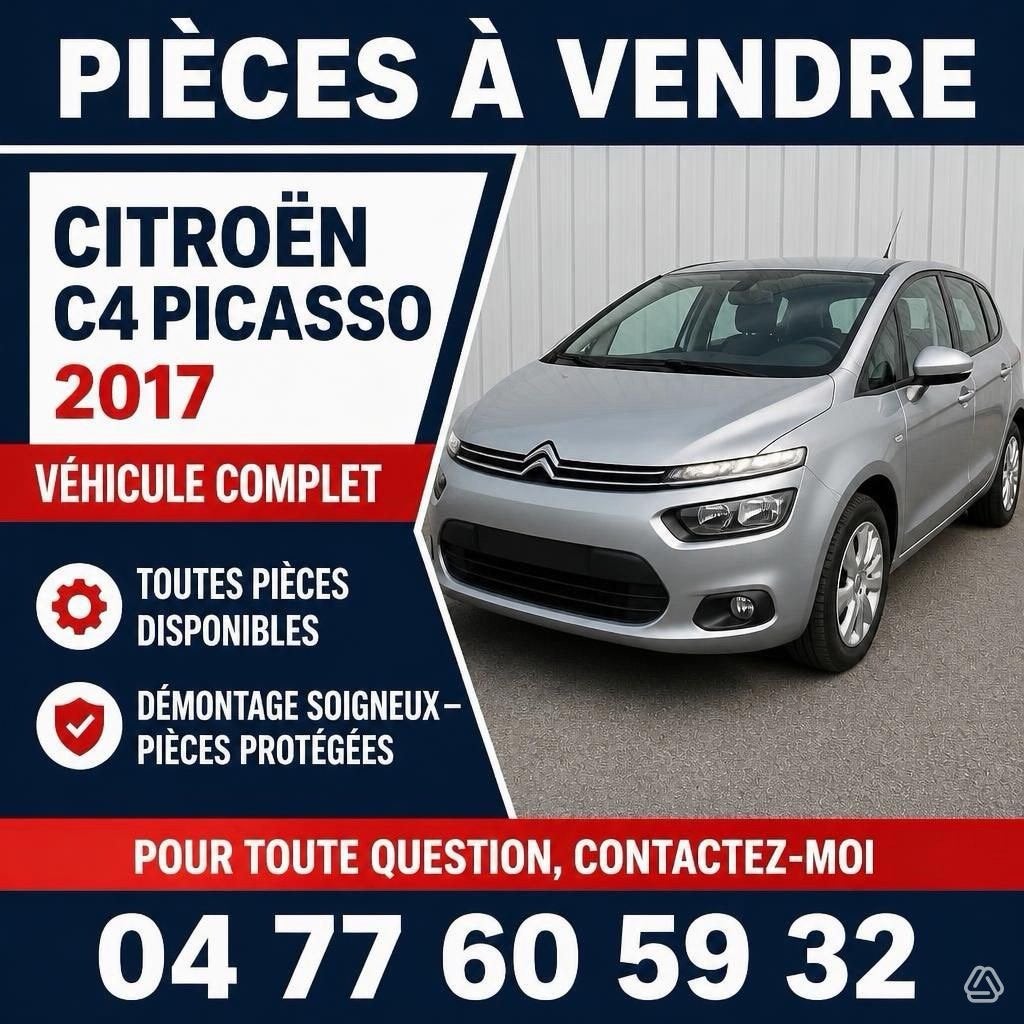 Toute pieces citroen c4 picasso, Auto-onderdelen, Ophalen, Citroën