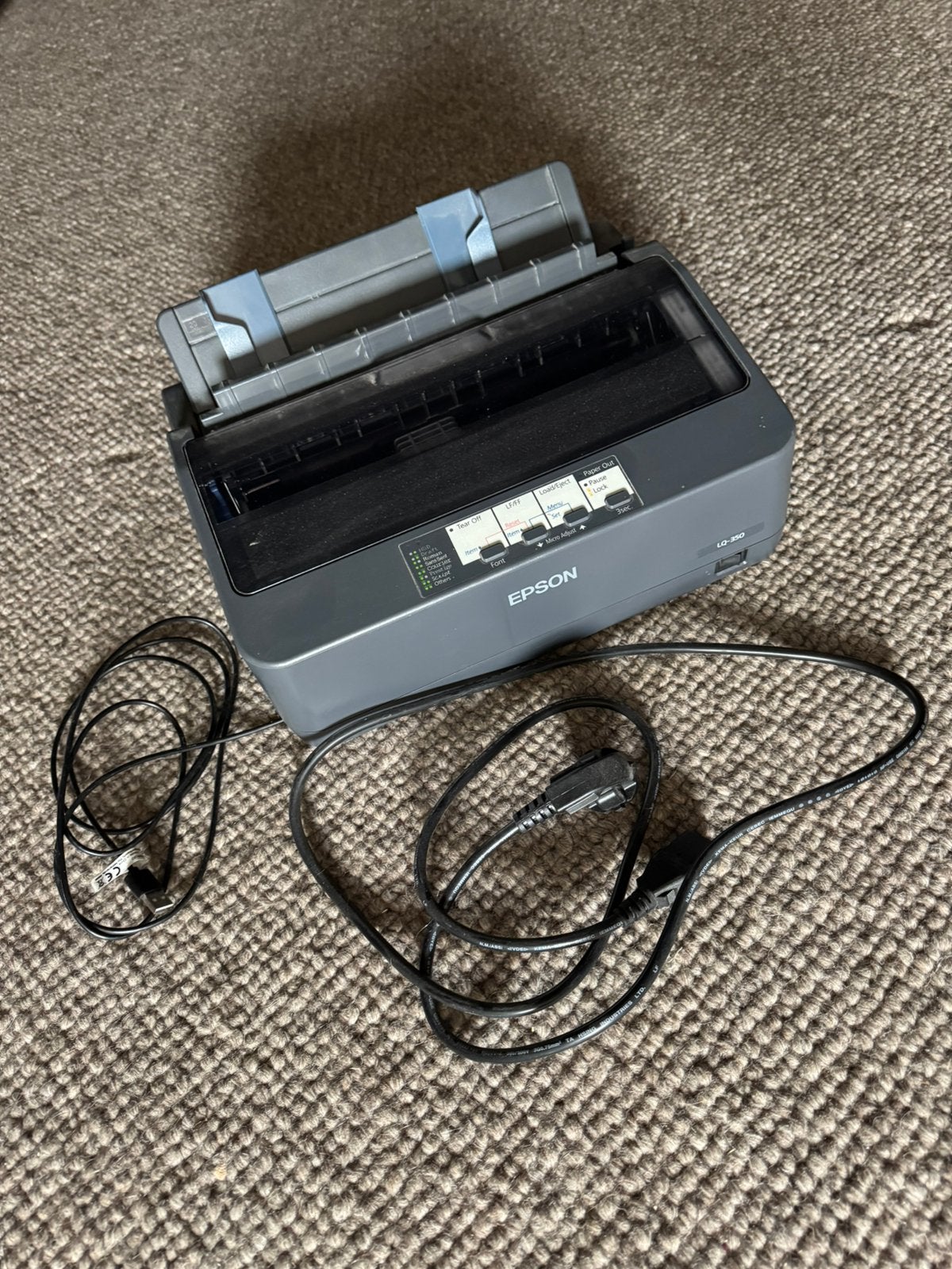 Epson LQ-350 matrixprinter, Informatique & Logiciels, Enlèvement ou Envoi, Comme neuf, Imprimante matricielle, Imprimante