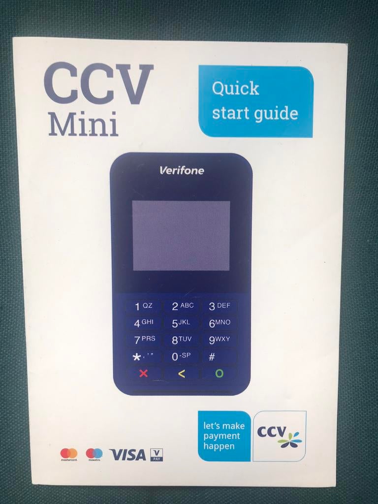 CCV Mini Betaal/ Pinautomaat, Ophalen of Verzenden