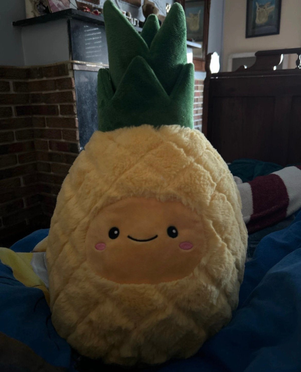 Ananas knuffel, Kinderen en Baby's, Overige merken, Overige typen, Ophalen of Verzenden, Zo goed als nieuw