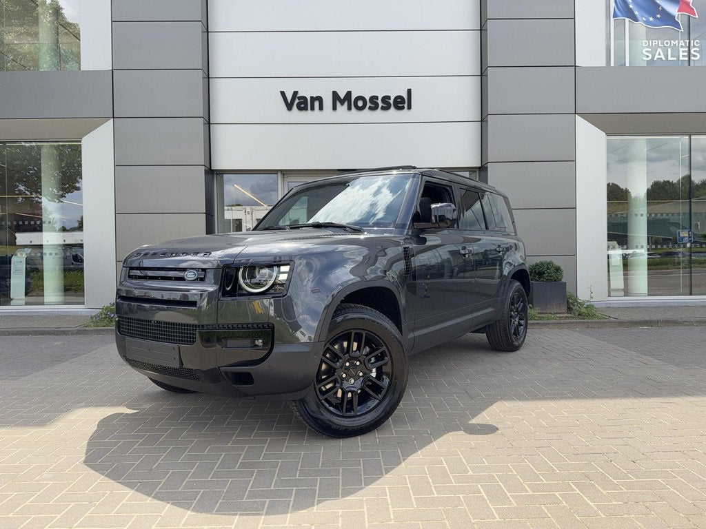 Land Rover Defender 110 D200 S AWD Auto. 26MY (bj 2026), Automaat, Zwart, 2506 kg, Lederen bekleding