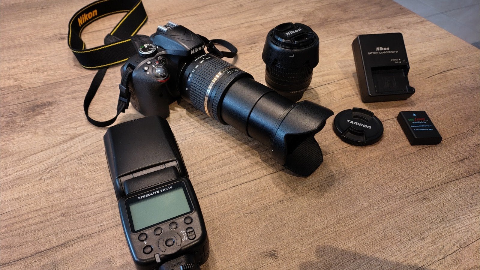 Nikon DSLR D3300 met toebehoren., Enlèvement, Caméra