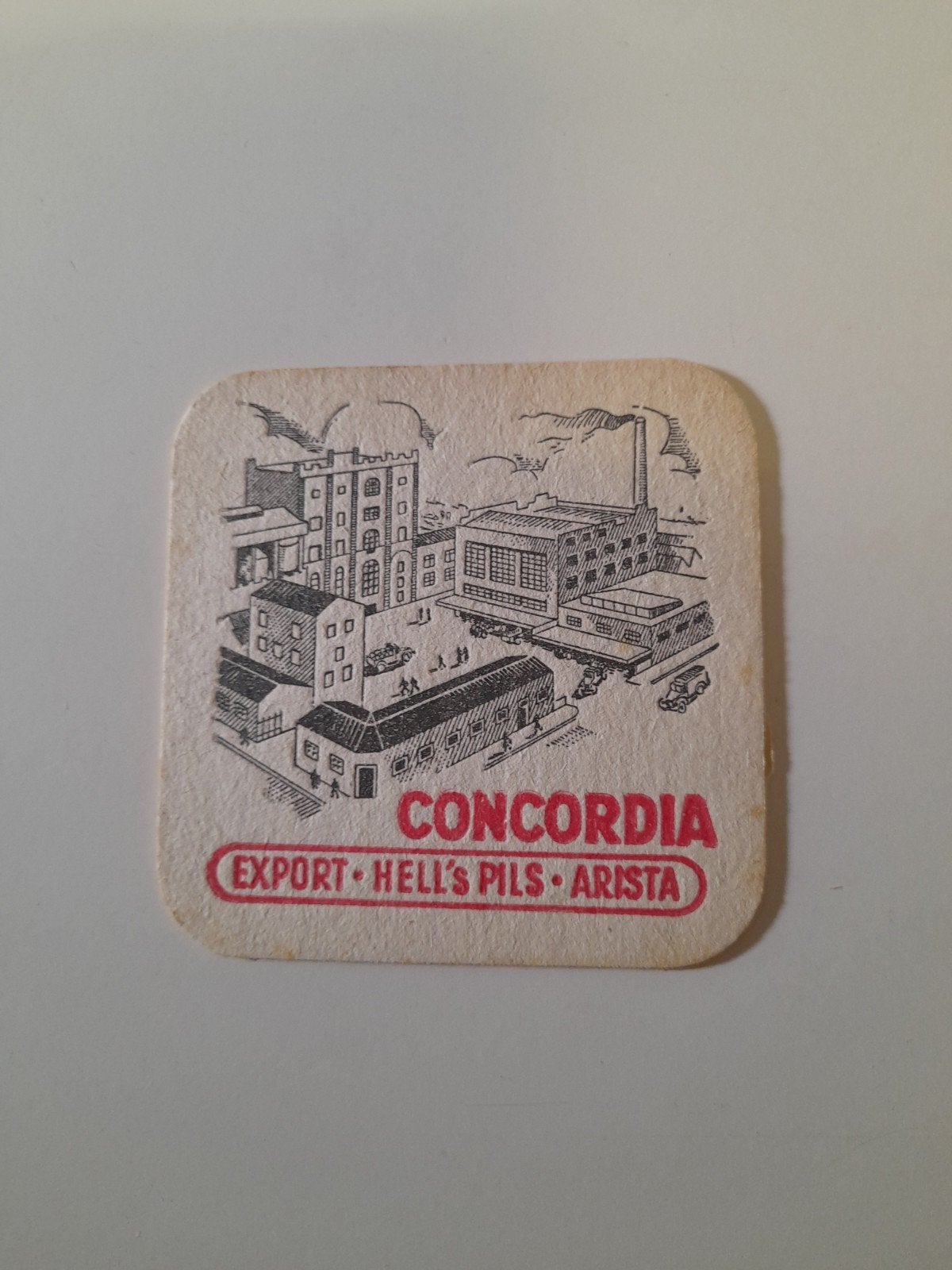 Bierviltje concordia geraardsbergen, Verzamelen, Biermerken, Ophalen of Verzenden