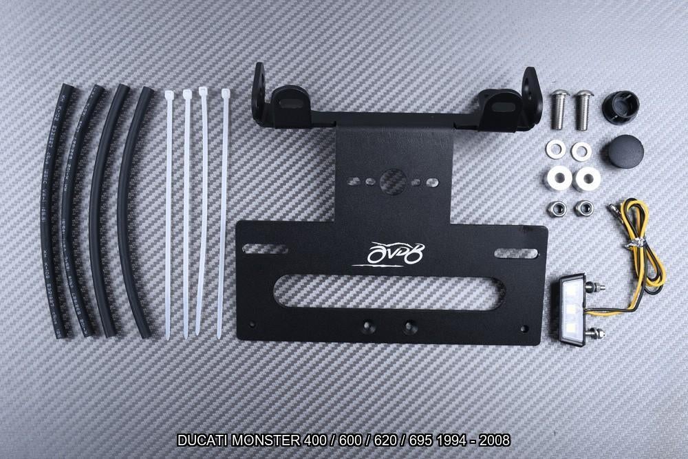 Kentekenplaathouder DUCATI MONSTER 400 600 620 695 1994 2008, Motoren, Ophalen of Verzenden, Nieuw