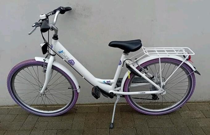 Meisjesfiets alu BFK Pure 24inch 6speed NIEUWPRIJS 389€ 🚴‍♂, Fietsen en Brommers, Fietsen | Cruisers en Lowriders, Zo goed als nieuw