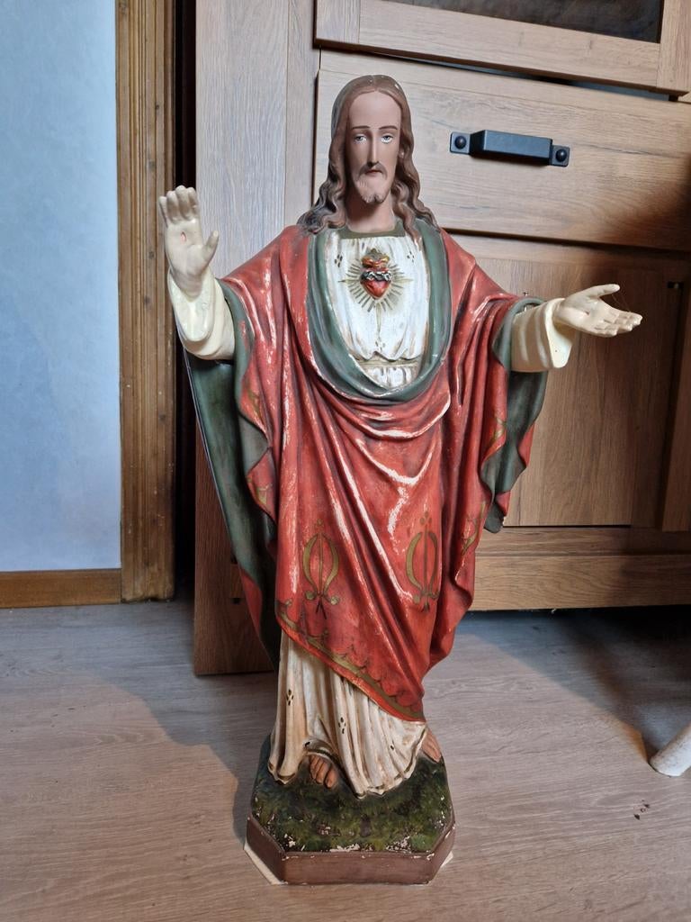 Beeld Heilig Hart van Jezus, Enlèvement