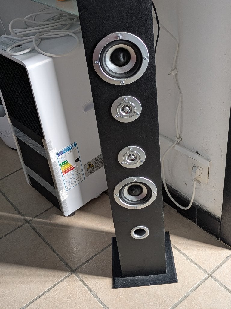 Enceinte, Comme neuf, Enlèvement, Enceintes stéréo, 120 à 150 watts