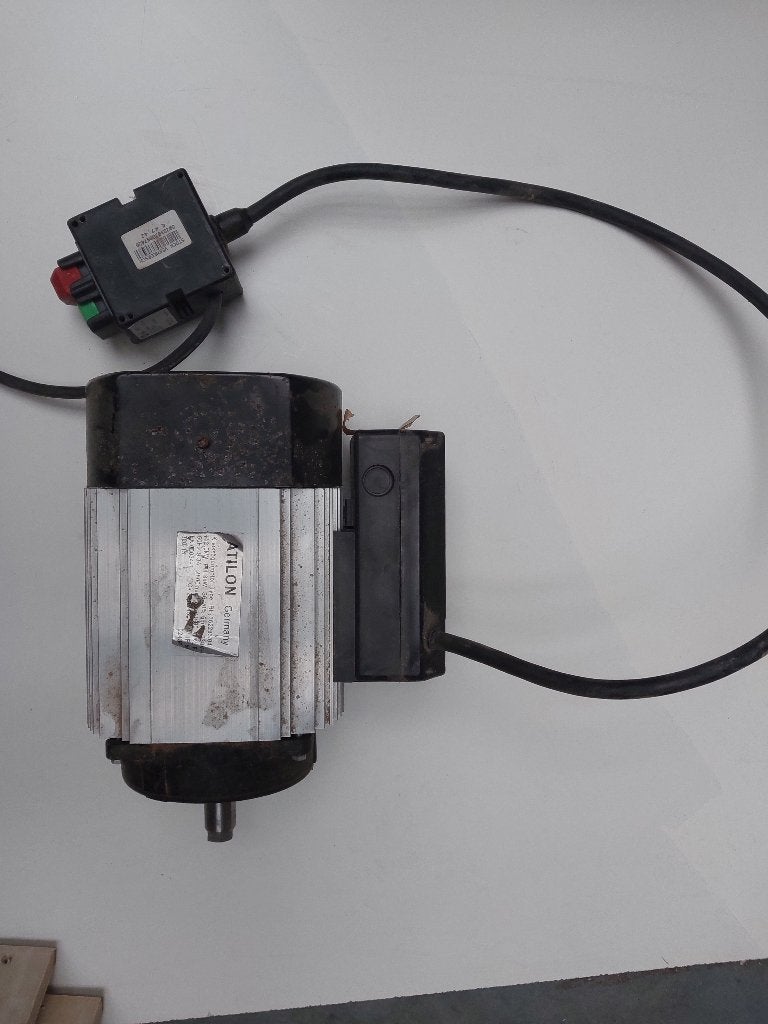 Elektromotor 220V, 2kW, Ophalen, Gebruikt, Elektromotor, 1800 rpm of meer