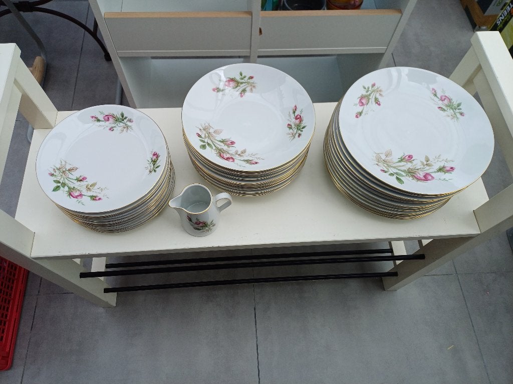 Assiettes anciennes Bavaria, Enlèvement