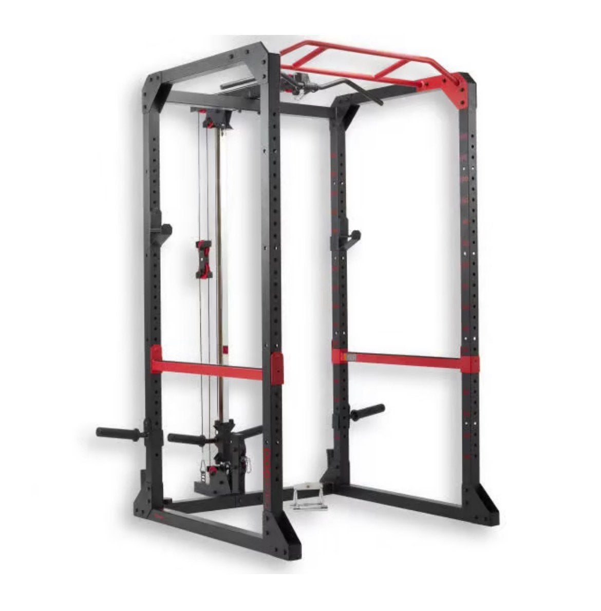 Cage + banc + poids et barre olympique, Enlèvement, Comme neuf