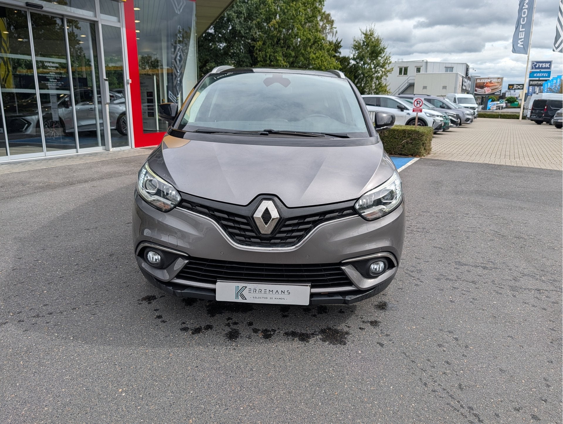 Renault Grand Scénic 1.3 TCe Intens 7PLAATS, Autos, Argent ou Gris, Achat, Entreprise, 5 portes