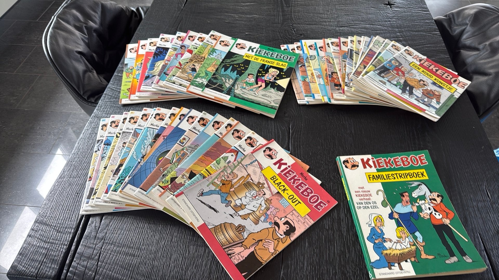 Kiekeboe strips met orginele druk  1978 oa 1 en 2, Boeken, Ophalen, Merho