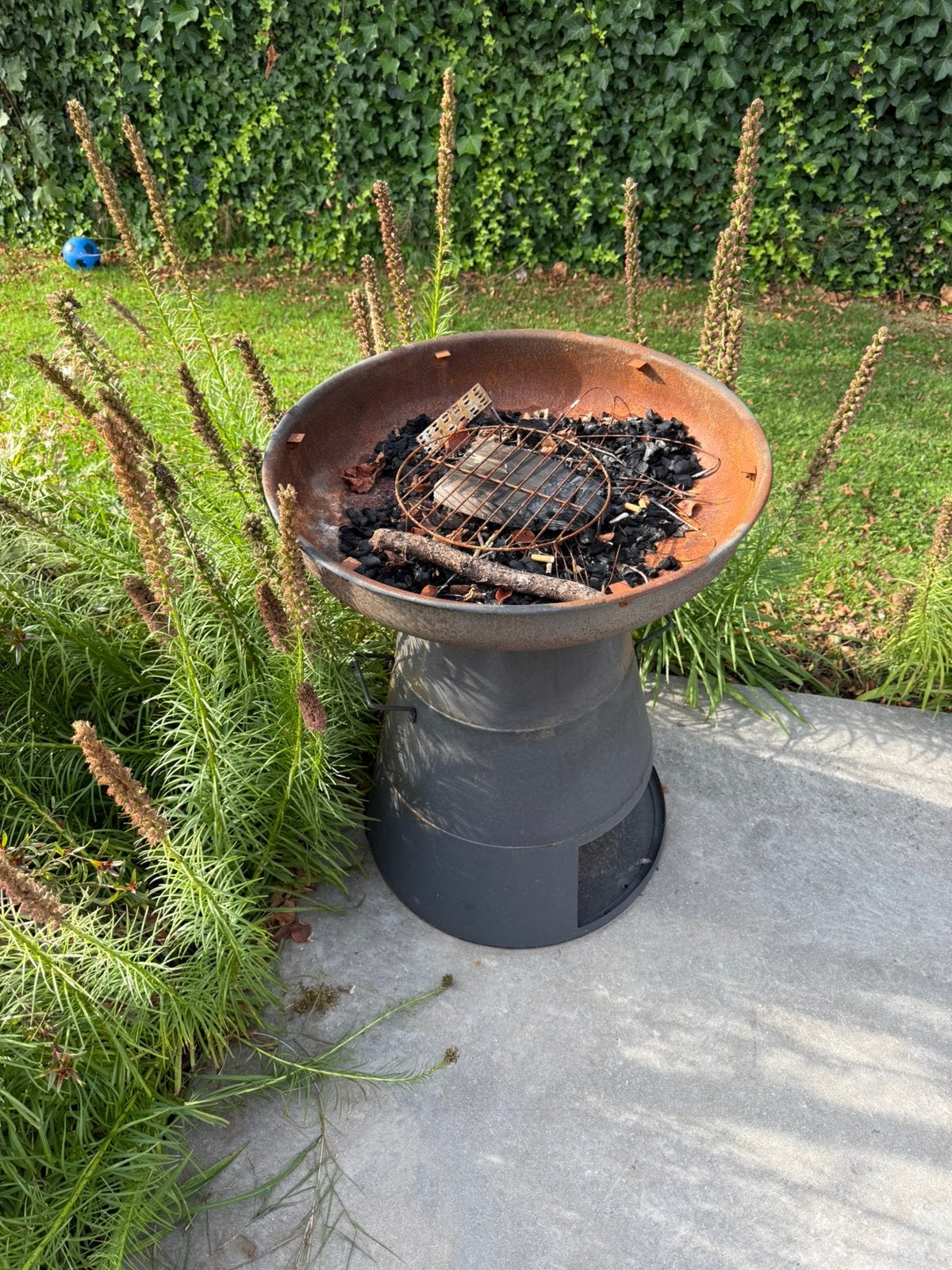 Vuurschaal, Tuin en Terras, Ophalen, Gebruikt, Vuurton