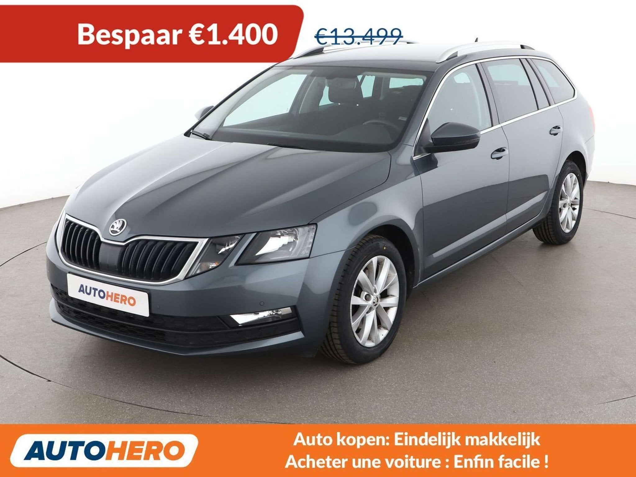 Skoda Octavia 1.0 TSI Ambition, Autos, Skoda, Argent ou Gris, Achat, Euro 6, https://public.car-pass.be/vhr/dea23dda-e939-4641-a165-4ebedbe4cfa6