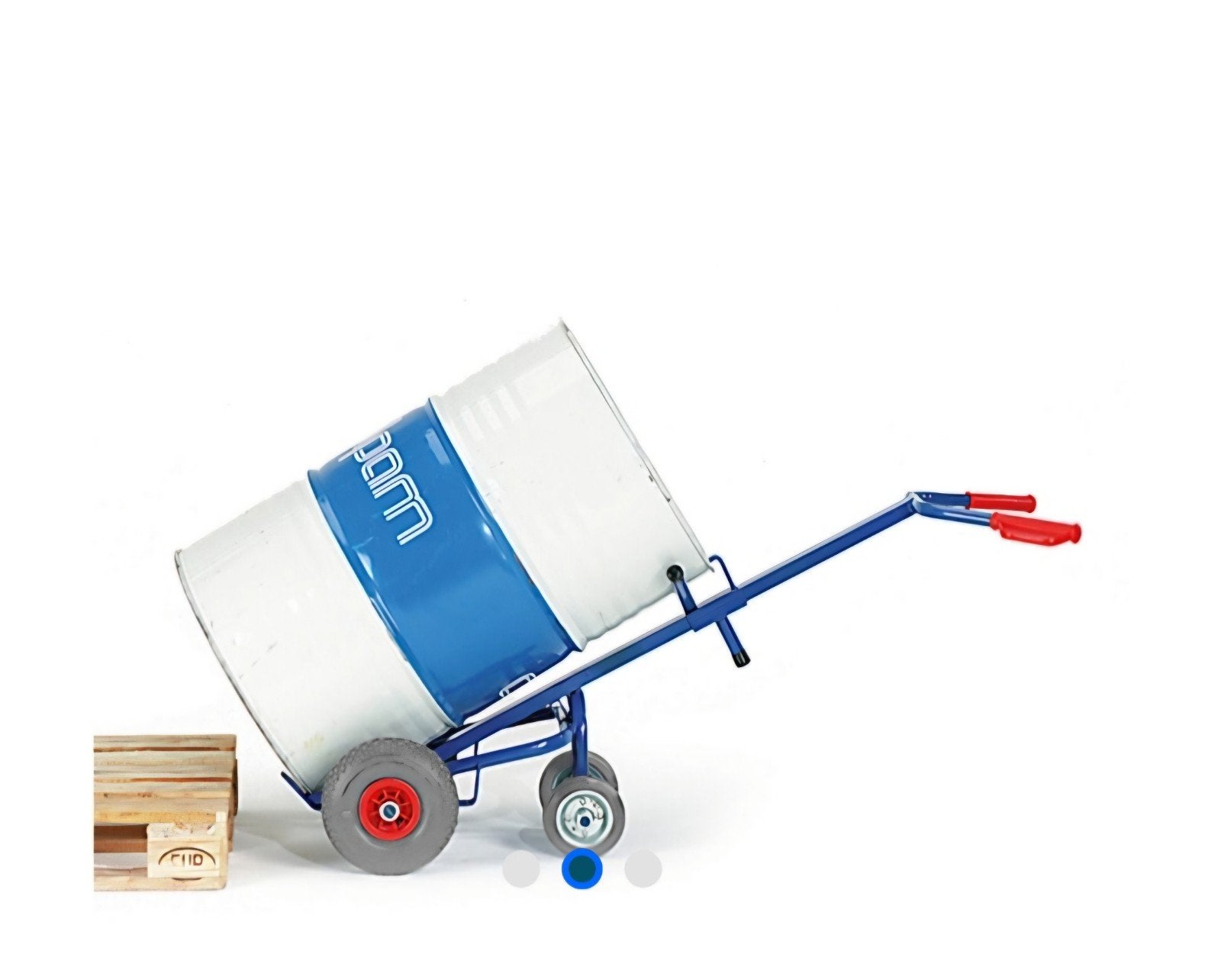 vatensteekwagen, Ophalen