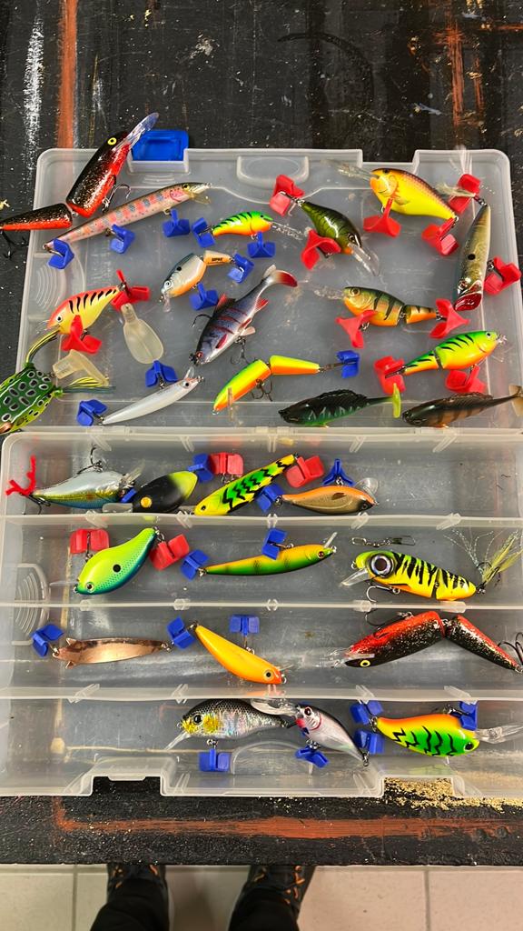 Lot de 29 leurres. Rapala,megabass,fox rage,ect, Watersport en Boten, Hengelsport | Roofvissen, Ophalen of Verzenden, Zo goed als nieuw
