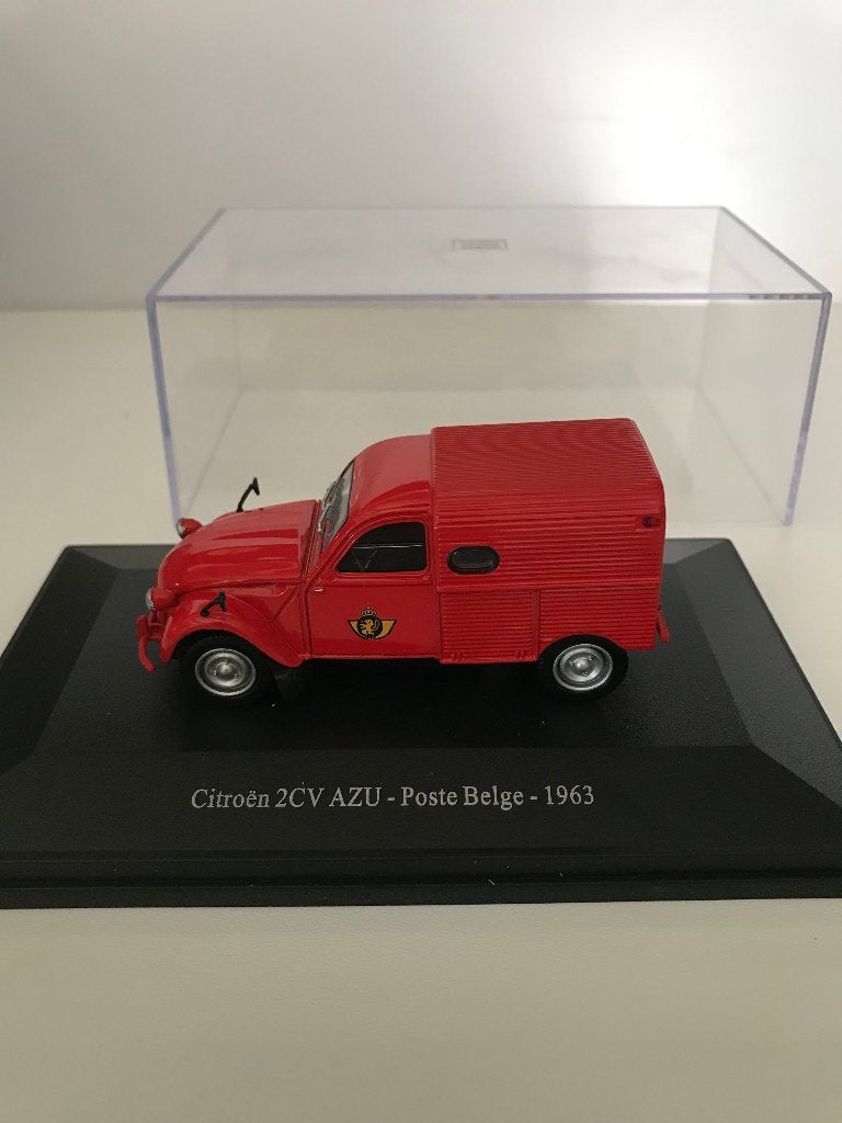 CITROËN 2CV AZU FOURGONNETTE 1963 - LA POSTE BELGE - 1:43, Envoi, Neuf, Voiture, Autres marques