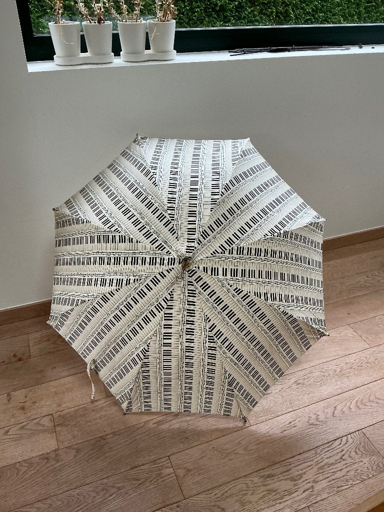 Paraplu met pianomotief, Ophalen, Gebruikt, Overige kleuren