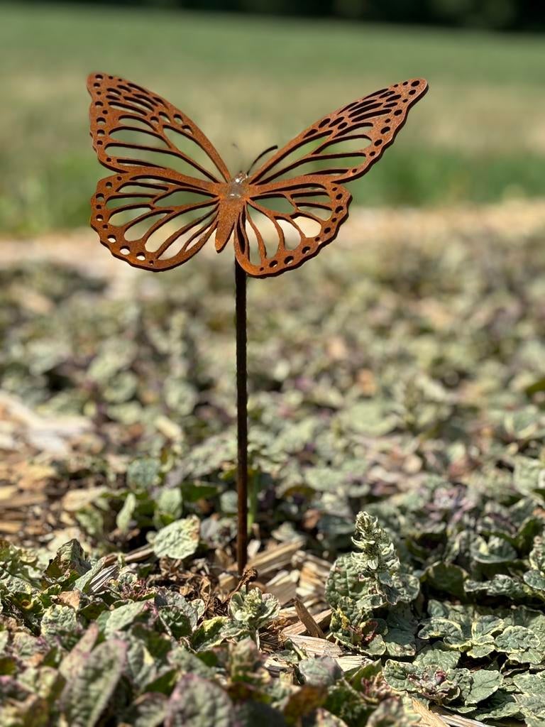 Papillons en acier Corten. Différentes tailles, Enlèvement, Neuf