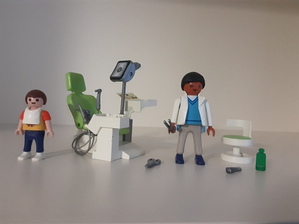 Playmobil tandarts, Ophalen of Verzenden, Zo goed als nieuw, Complete set