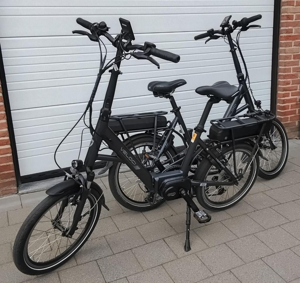 Tweede Vouwfiets van Veloci type Hopper, Ophalen