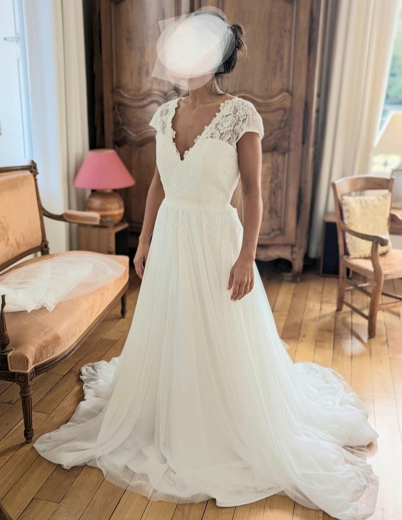 Robe de mariée Cymbeline - Neuve, Robe de mariée