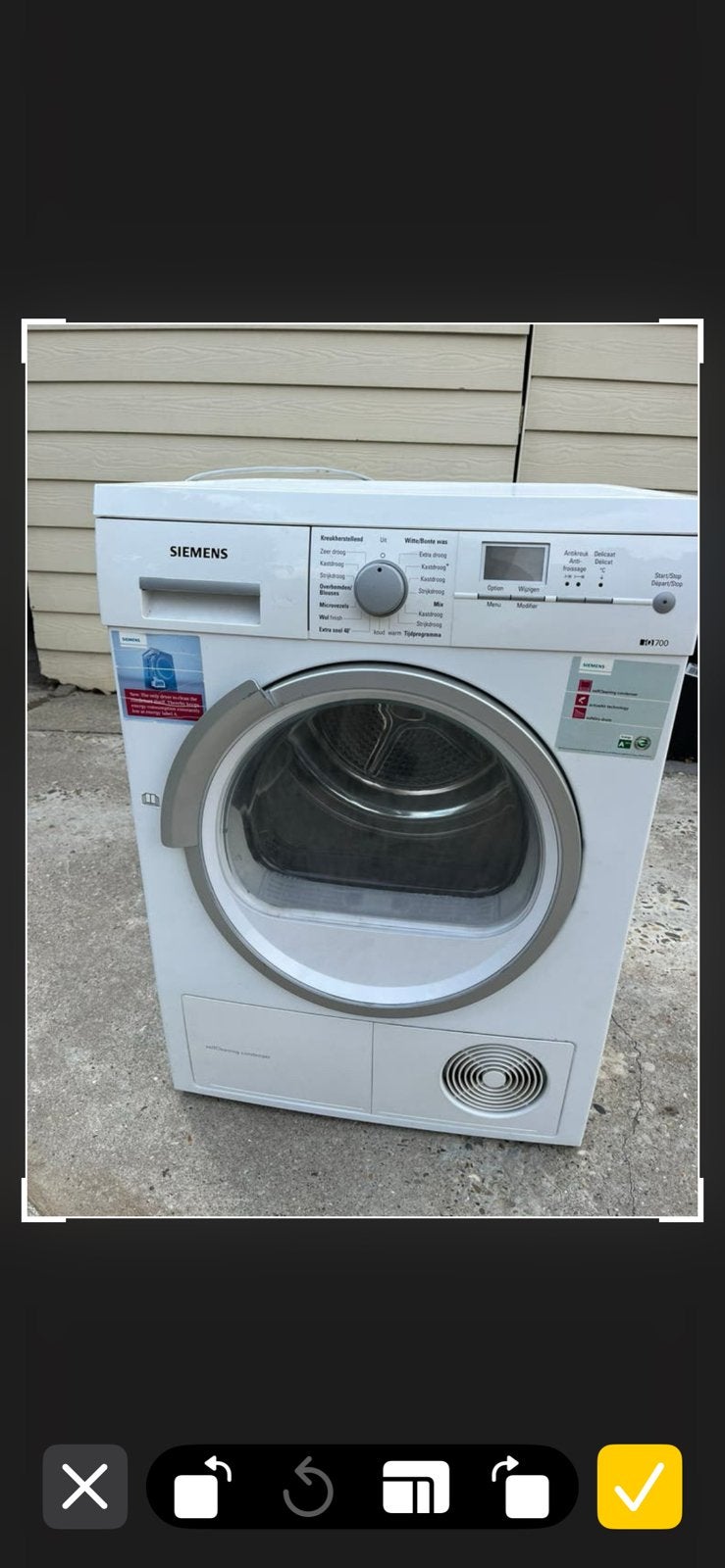 Siemens IQ700, Electroménager, Enlèvement, Comme neuf