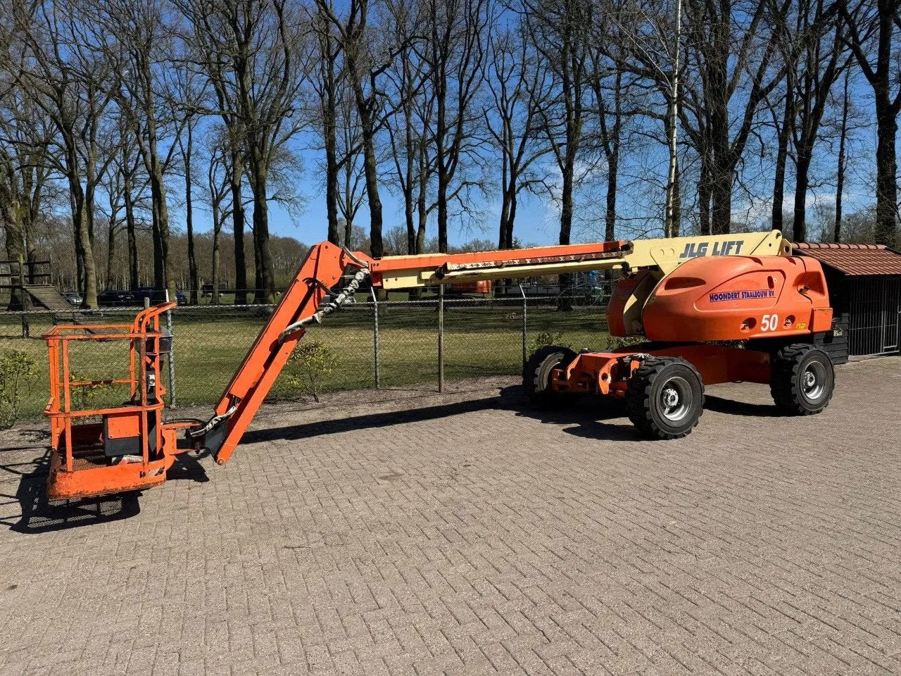 JLG 460sj hoogwerker (bj 2007), Zakelijke goederen, Machines en Bouw | Liften, Steigers en Ladders