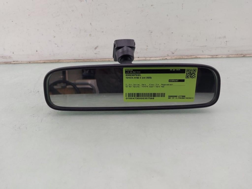 RETROVISEUR INTERIEUR Toyota Aygo X (|8781028140|), Kundenbetreuung@toyota.de, Toyota, Utilisé, Toyota-Allee 2
50858  Köln, DE
