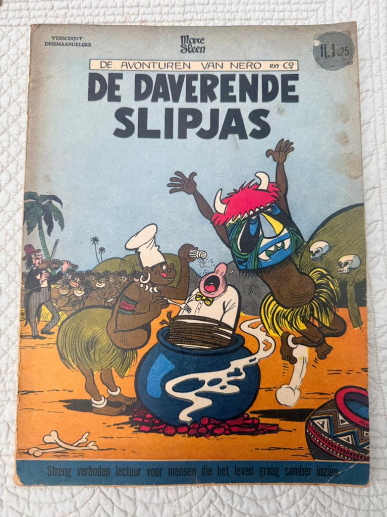 De Daverende Slipjas (Marc Sleen), Boeken, Stripverhalen, Zo goed als nieuw, Ophalen