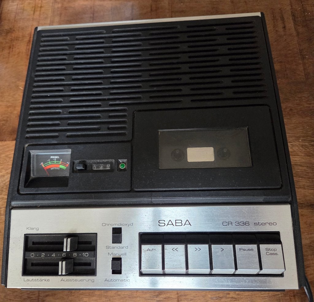 Draagbare cassette recorder, Audio, Tv en Foto, Cassettedecks, Ophalen, Enkel