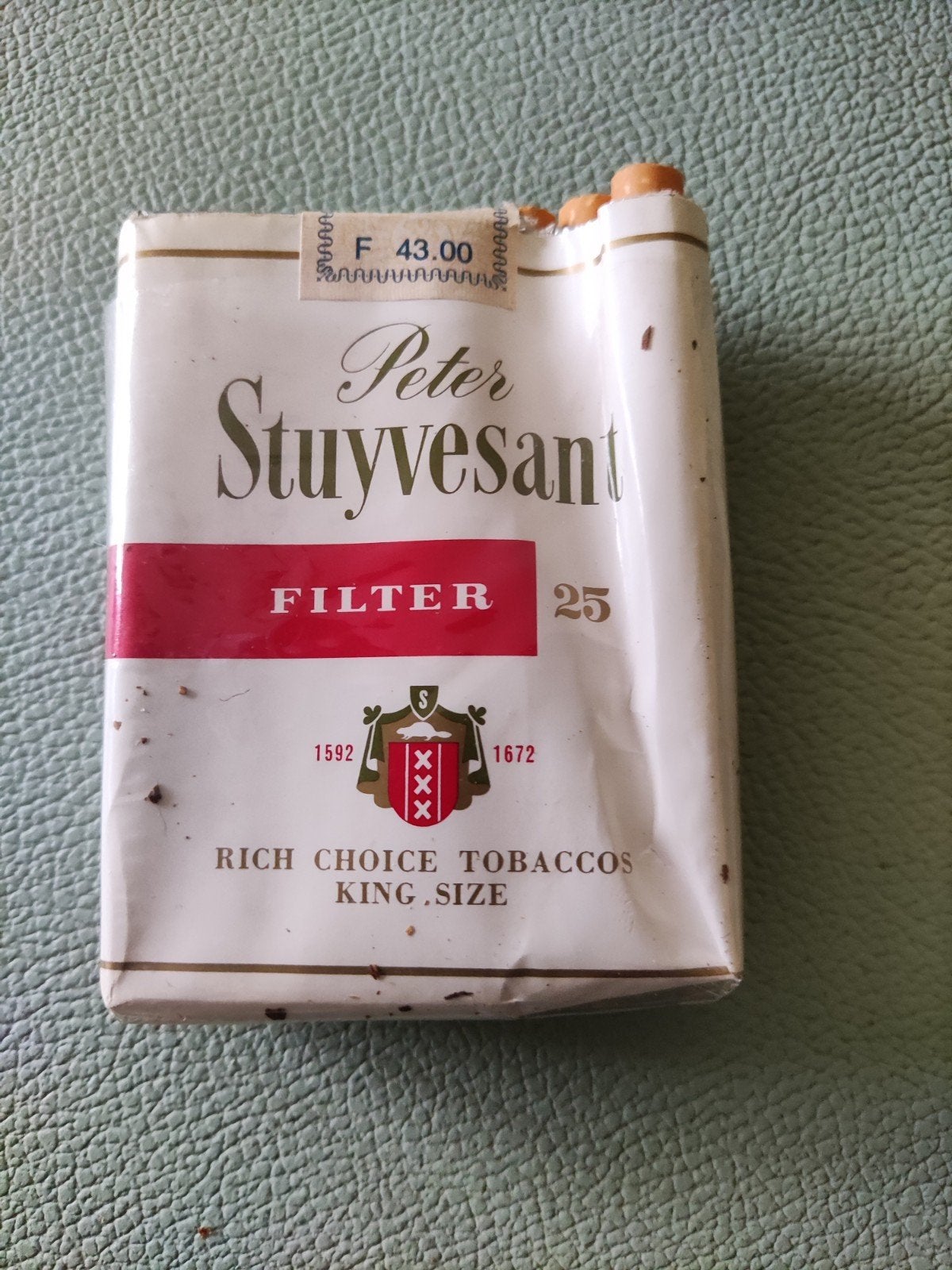paquet de cigarettes vintage Peter Stuyvesant, Collections, Enlèvement