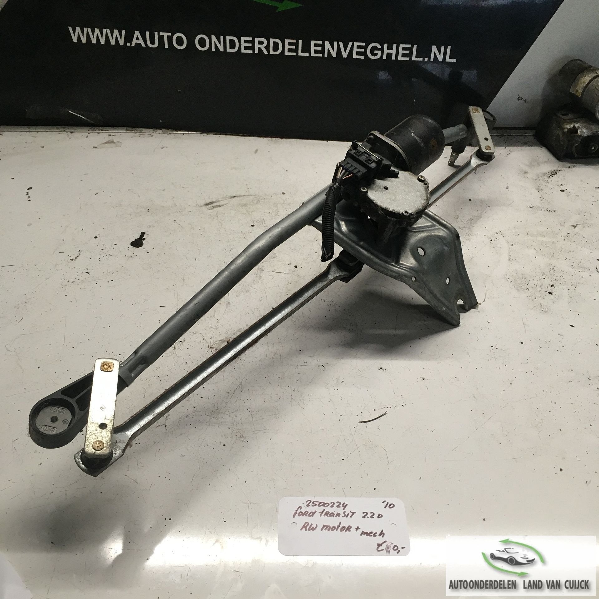 Ford Transit 2.2 Diesel 2010 2500224   Ruitenwissermotor met, -, Utilisé, -, -