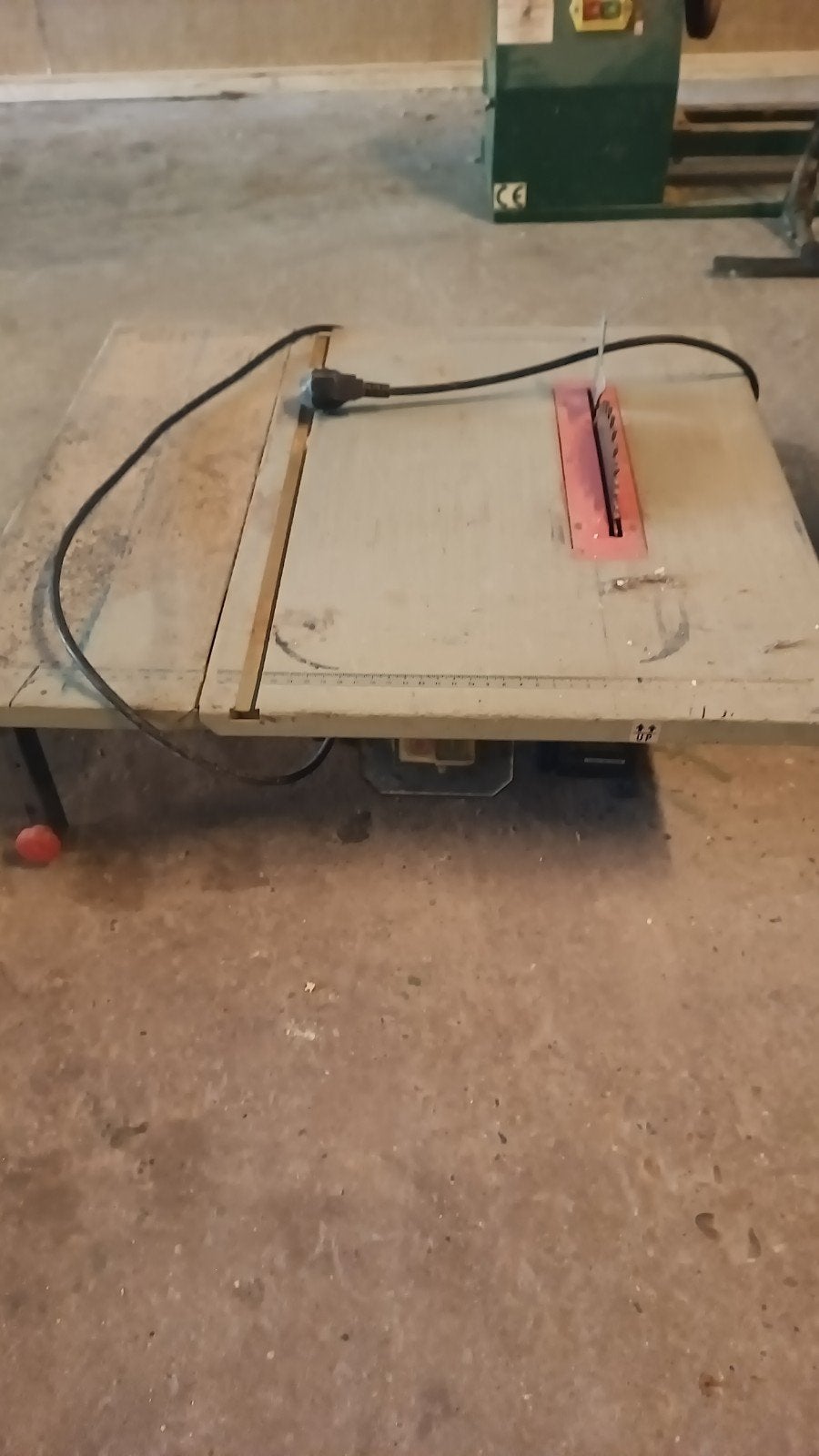 Zaagmachine, Ophalen