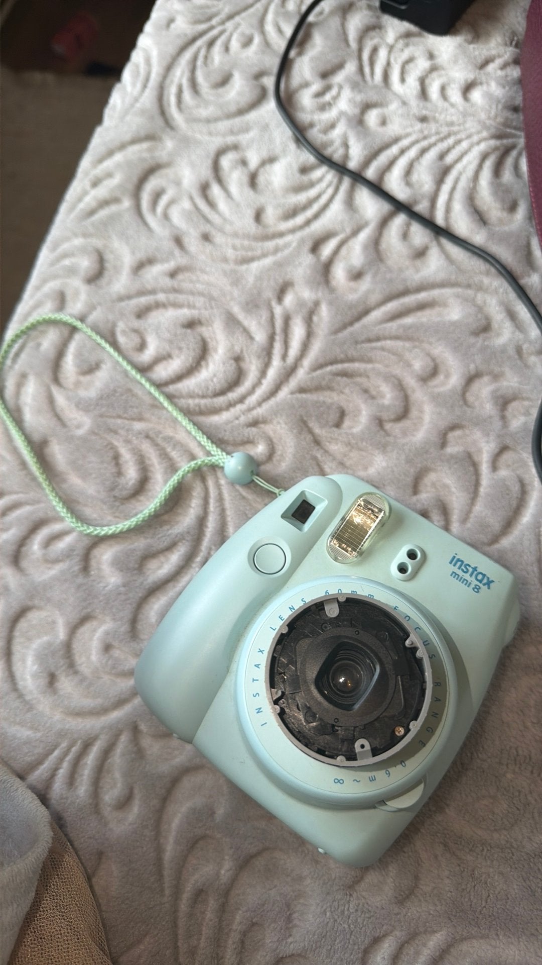 Blauwe Instax mini 8, Enlèvement, Utilisé, Fujifilm