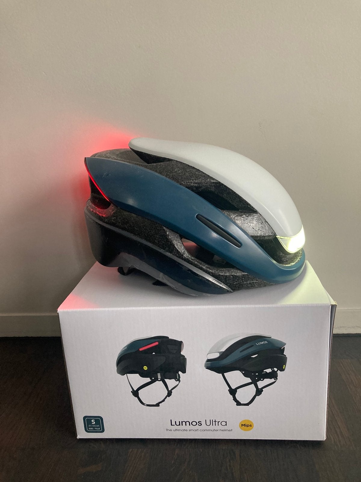 Lumos Ultra MIPS fietshelm (maat S), Fietsen en Brommers, Ophalen of Verzenden, Gebruikt, S