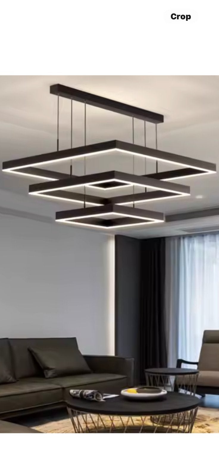 Prachtige moderne  hanglamp, Neuf, Enlèvement, Métal, 100 à 150 cm