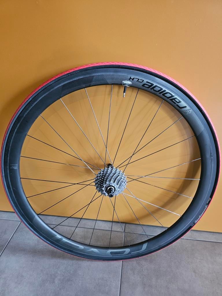 Roval Rapide CLX 40 Carbon Achterwiel (lichte schade), Vélos & Vélomoteurs, Vélos Pièces, Roue, Carbone, Enlèvement