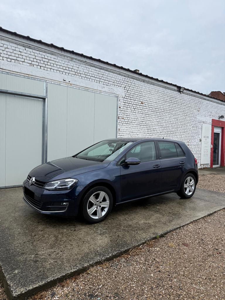 Vw Golf 7 1,6 tdi, Euro 6, Boîte manuelle, Noir, 5 portes