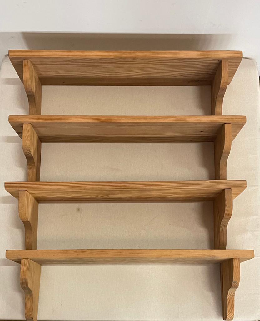 4x houten wandplanken – klassieke stijl, Huis en Inrichting, Ophalen, Gebruikt