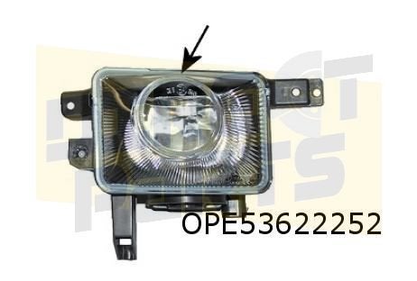 Opel Corsa C (9/03-11/06) Mistlamp Rechts OES!  13270400, Neuf, -, -, Opel