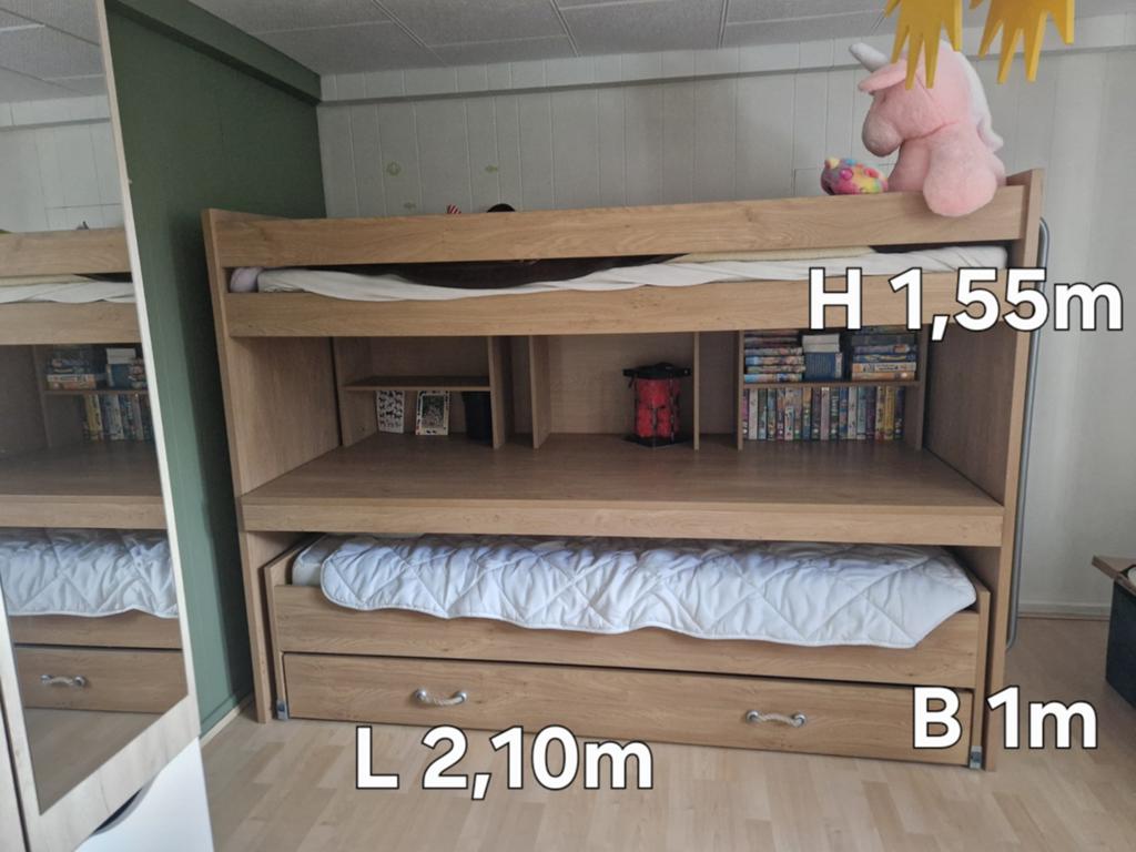Kinderstapelbed, Kinderen en Baby's, Kinderkamer | Stapelbedden en Hoogslapers, Ophalen, Zo goed als nieuw, Stapelbed