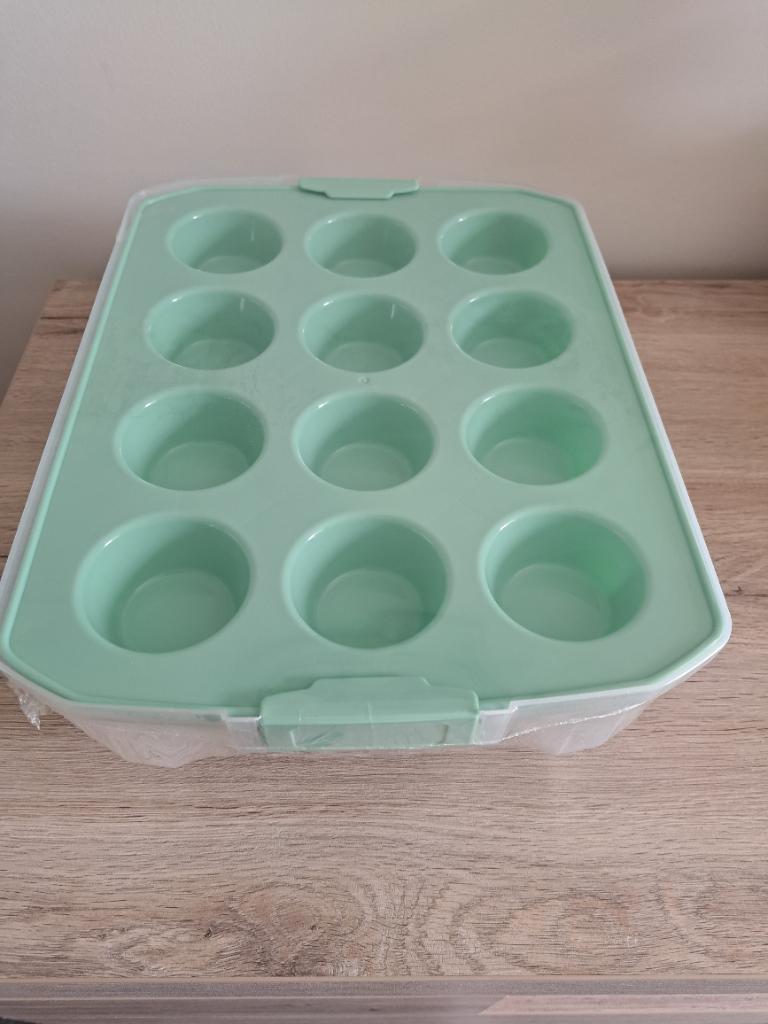 Muffin/Cupcakedoos, Ophalen, Overige typen, Kunststof, Nieuw