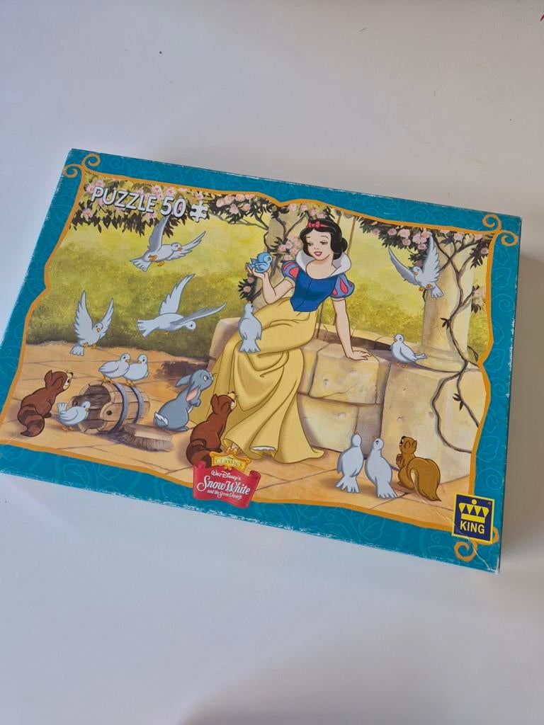 Puzzel van Sneeuwwitje, Ophalen, 10 tot 50 stukjes, Gebruikt, 4 tot 6 jaar